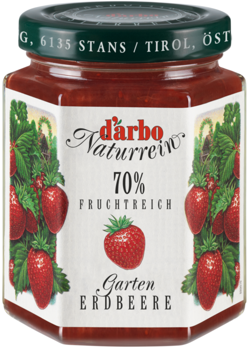 d'arbo Naturrein Fruchtreich Erdbeeren 200g