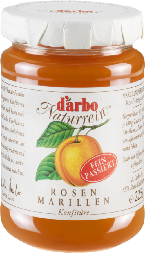 d'arbo Naturrein Marille passiert 225g