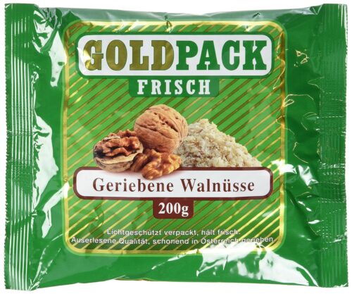 Goldpack geriebene Walnüsse 200g