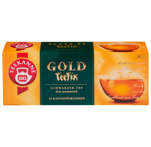 Teekanne Teefix Gold 25St 68,75g