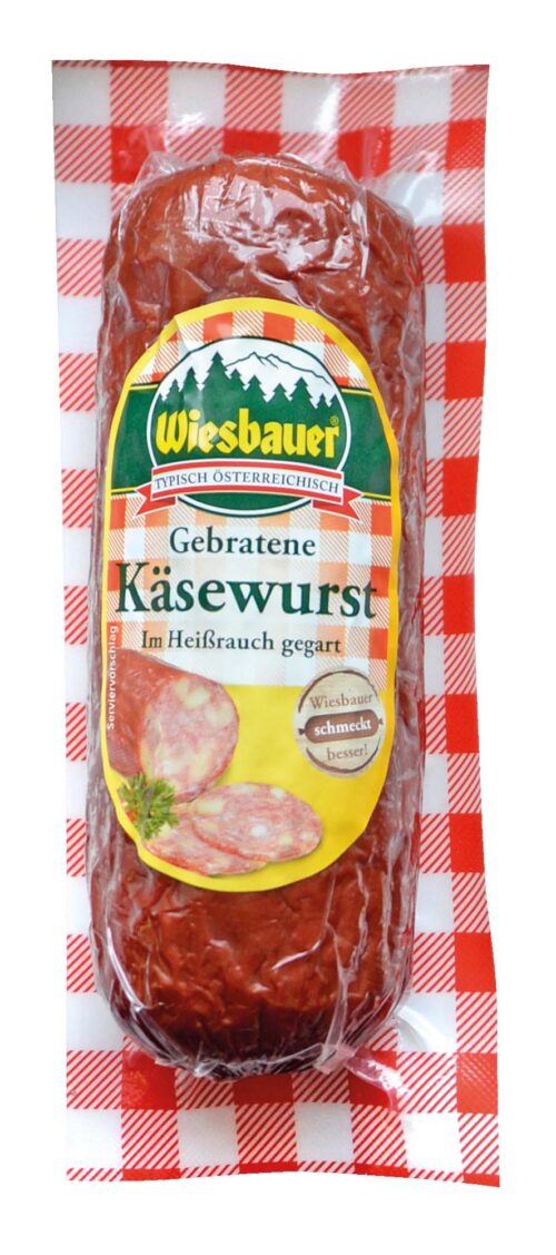 Wiesbauer Käsewurst gebraten 80g