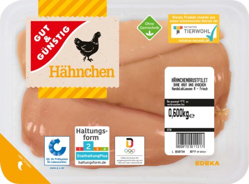 Gut & Günstig Hähnchen Brustfilet 600g