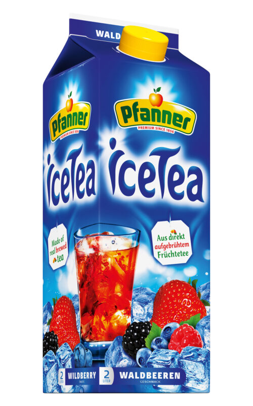 Pfanner iceTea Waldbeeren 2l