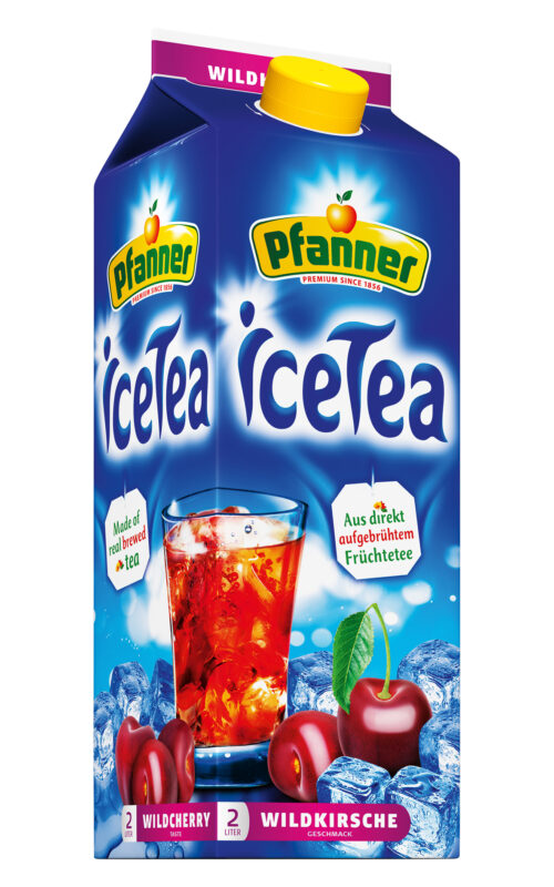 Pfanner iceTea Wildkirsche 2l