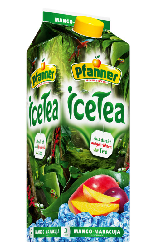 Pfanner iceTea Mango-Maracuja 2l