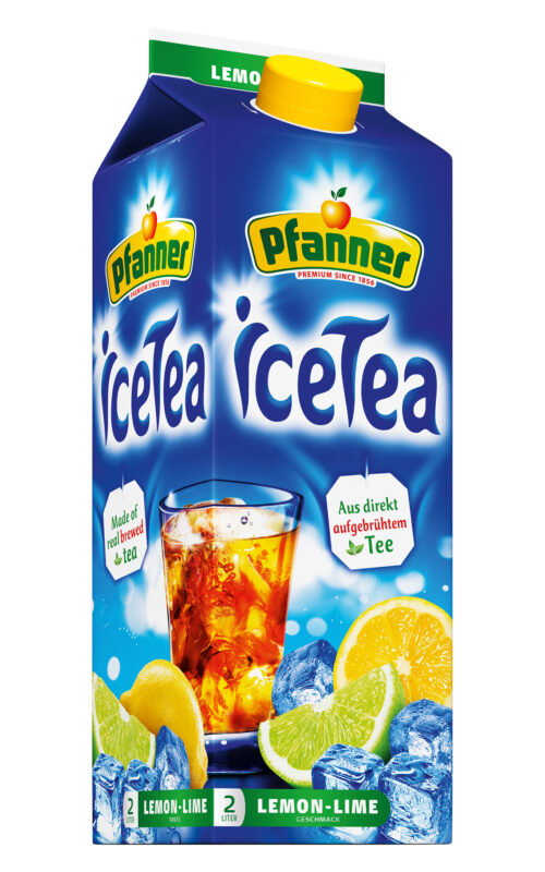 Pfanner iceTea Lemon-Lime 2l
