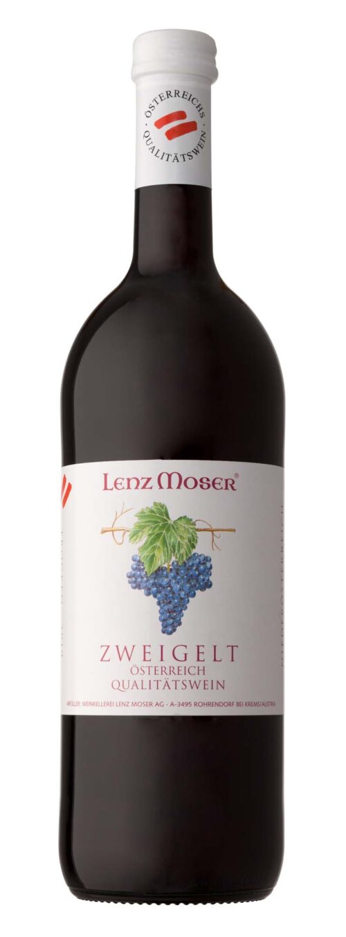 Lenz Moser Blauer Zweigelt trocken 1l