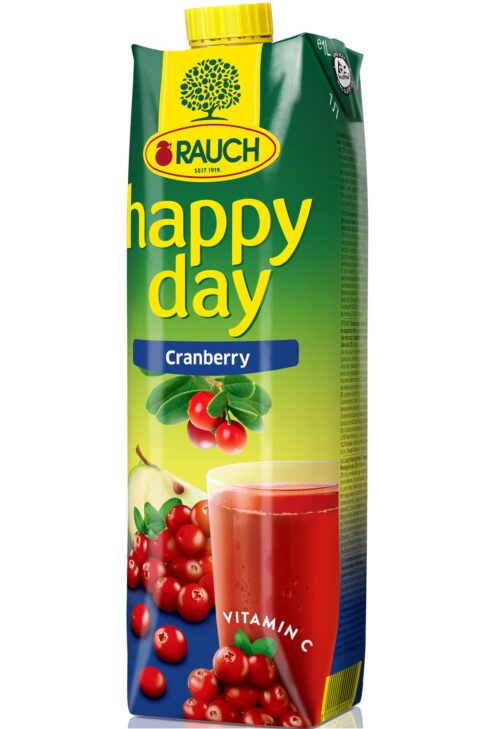 Rauch Happy Day Cranberry 1l
