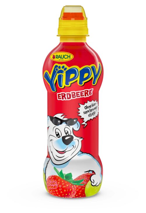 Rauch Yippy Erdbeere PET EW 0,33l