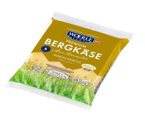Woerle Premium Bergkäse 45% 250g