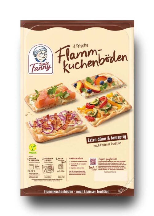 Tante Fanny Frischer Flammkuchenböden 340g